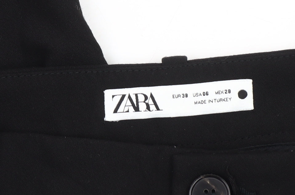 Zara Black Slim Trousers for Unisex Adults