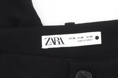 Zara Black Slim Trousers for Unisex Adults