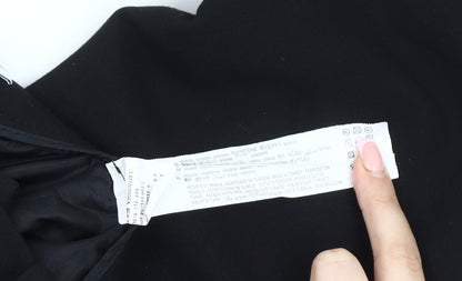 Zara Black Slim Trousers for Unisex Adults