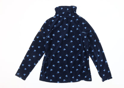 Regatta Women's Blue Fleece Sweatshirt, Size 14
