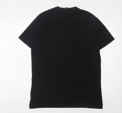 NICCE Black Men’s T-Shirt - Size S - Logo Accent