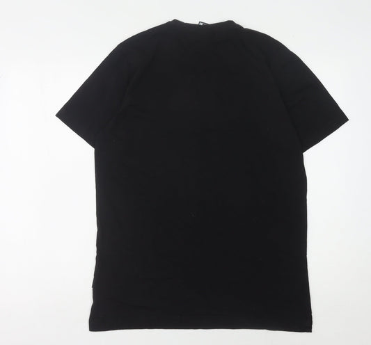 NICCE Black Men’s T-Shirt - Size S - Logo Accent