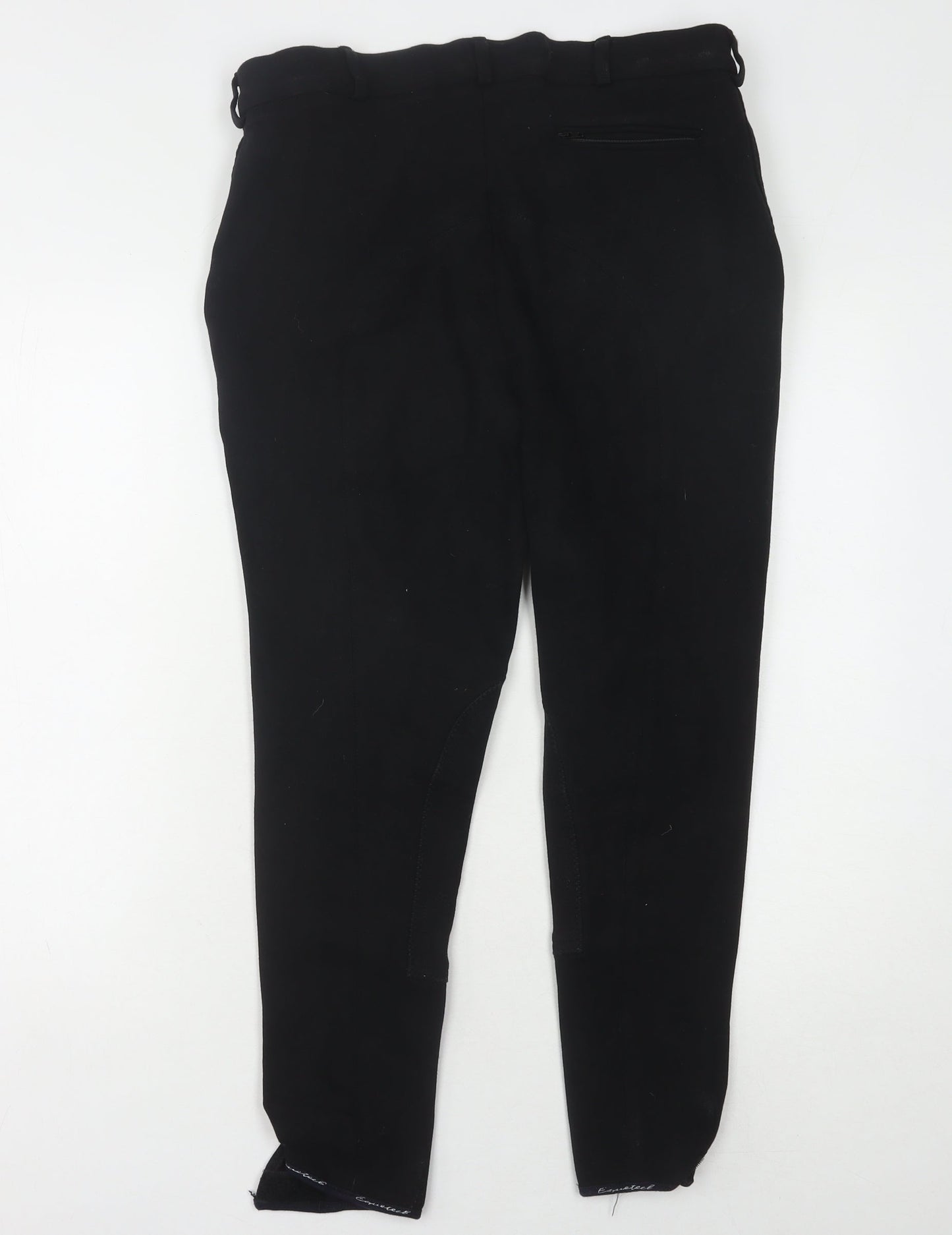 Equetech Men's Black Jogger Trousers Size 34