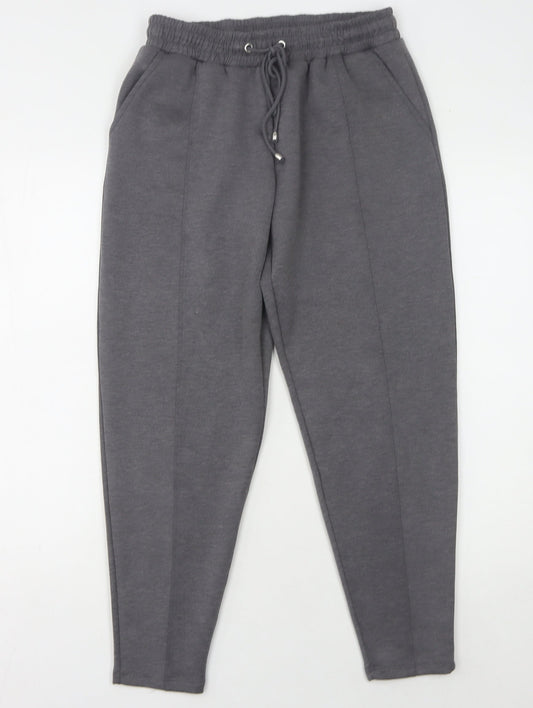 Bonmarché Women's Grey Joggers, Size 10, Casual Wear