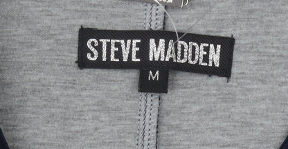 Womens UK Size M Steve Madden Blue Basic Jacket