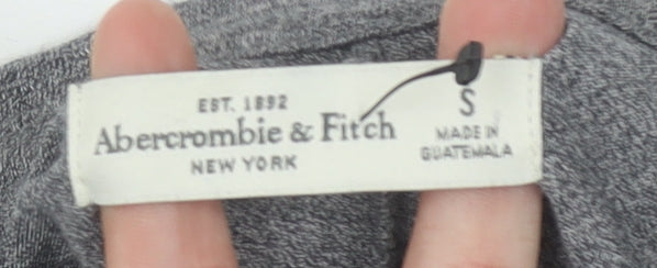 Abercrombie & Fitch Grey Women's Top S 3/4 Sleeve