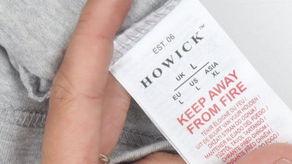Howick Men's Grey L Crew Neck T-Shirt