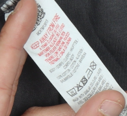 McKenzie Men's Black Polo Shirt XL Solid Short Sleeve