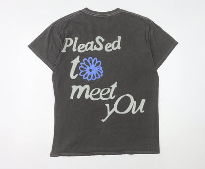 Urban Outfitters Men's Black Graphic Print T-Shirt S