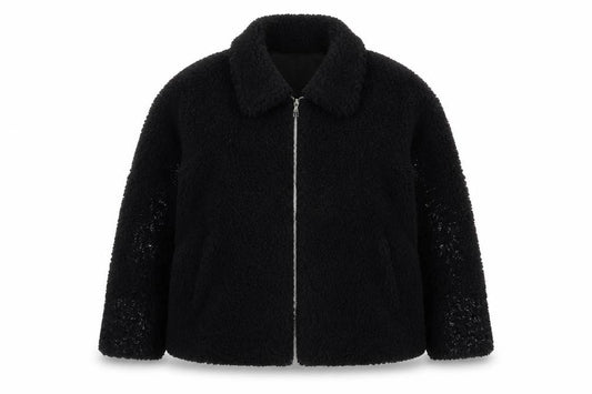 Womens UK Size L Zara Black Basic Jacket