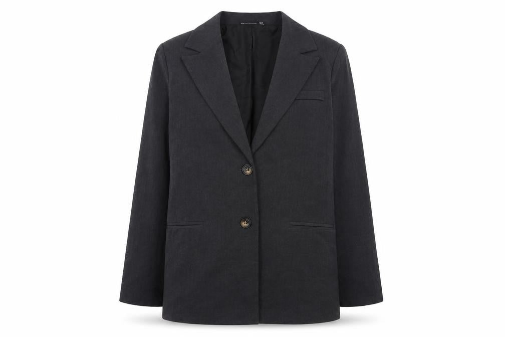Womens UK Size 12 PRETTYLITTLETHING Regular Black Blazer