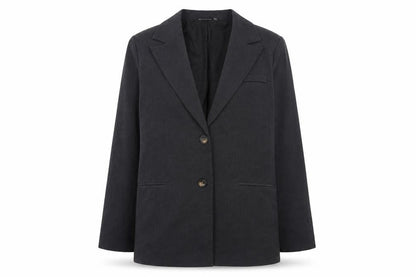 Womens UK Size 12 PRETTYLITTLETHING Regular Black Blazer
