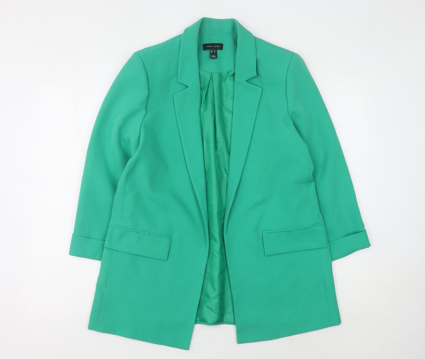 New Look Women's Green Blazer, Size 12, Workwear