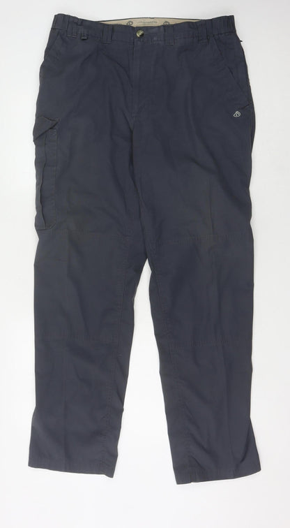 Craghoppers Men's Blue Walking Trousers, Size L