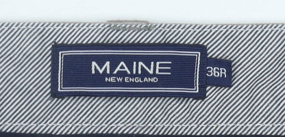 Maine New England Men's Beige Chino Trousers, Size L
