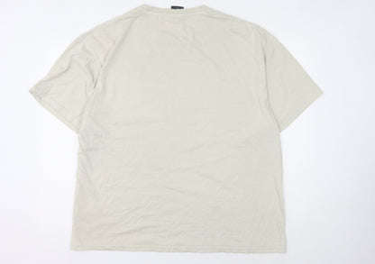 Urban Outfitters Men's Beige XL Short Sleeve T-Shirt