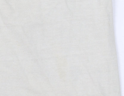 Urban Outfitters Men's Beige XL Short Sleeve T-Shirt