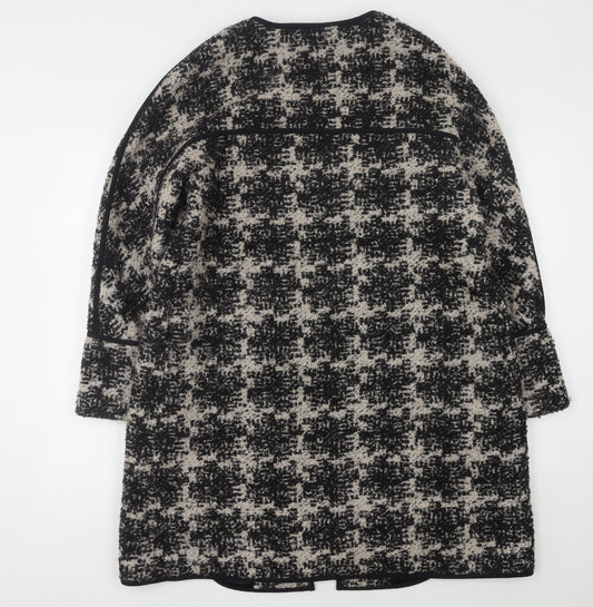 Autograph Women's Black Checked Cape Size 14