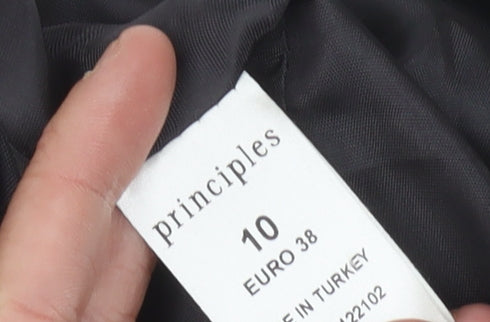 Principles Women's Black Blazer Size 10