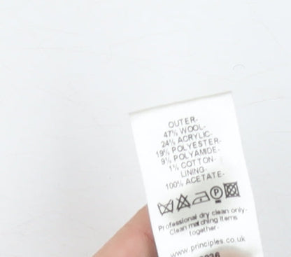 Principles Women's Black Blazer Size 10