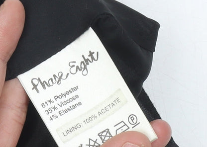Phase Eight Women's Black Pencil Skirt Size 10
