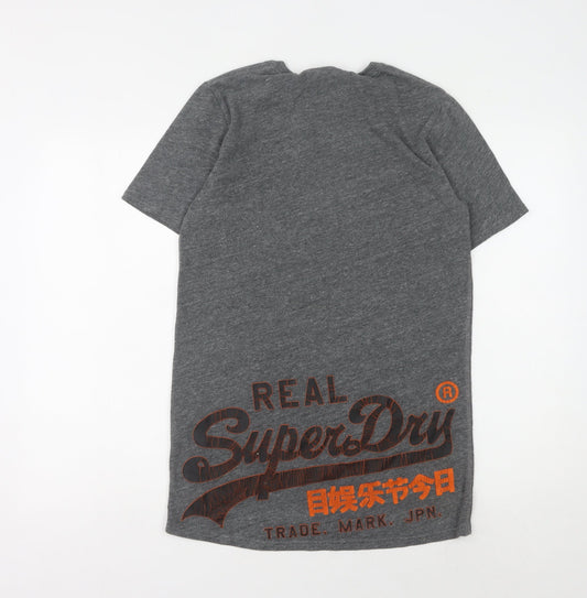 Superdry Men's Grey S Crew Neck T-Shirt