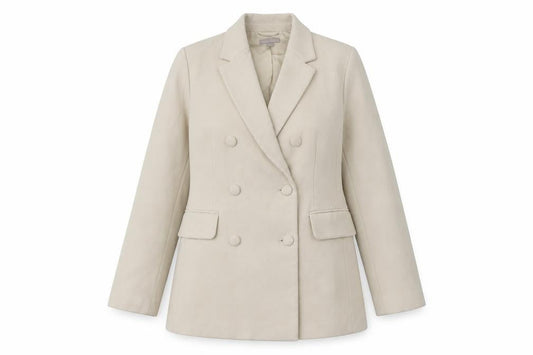 Womens UK Size 14 H&M Regular Ivory Blazer