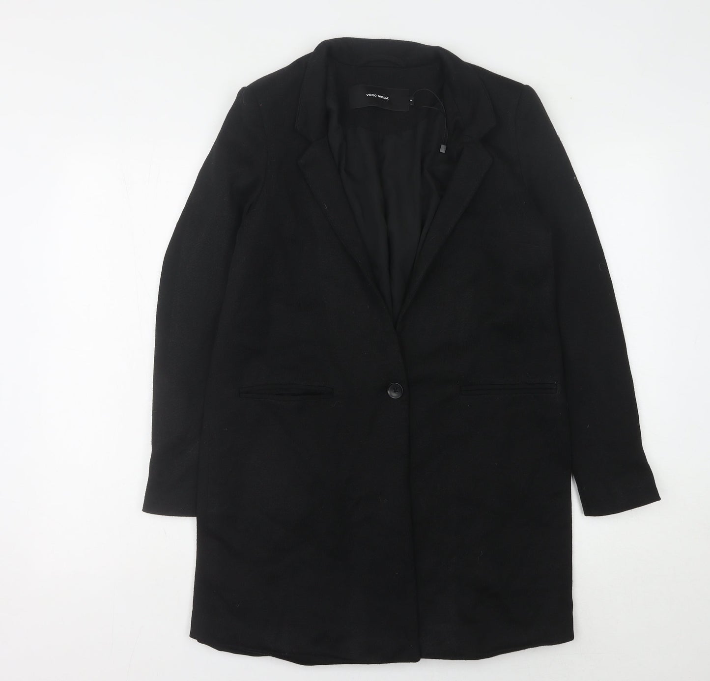 Womens UK Size 10 VERO MODA Regular Black Blazer
