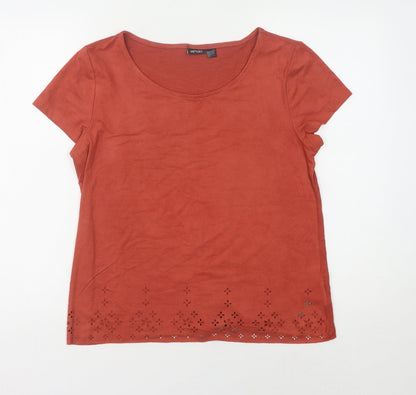 Womens UK Size 10 ESMARA Red  T-Shirt