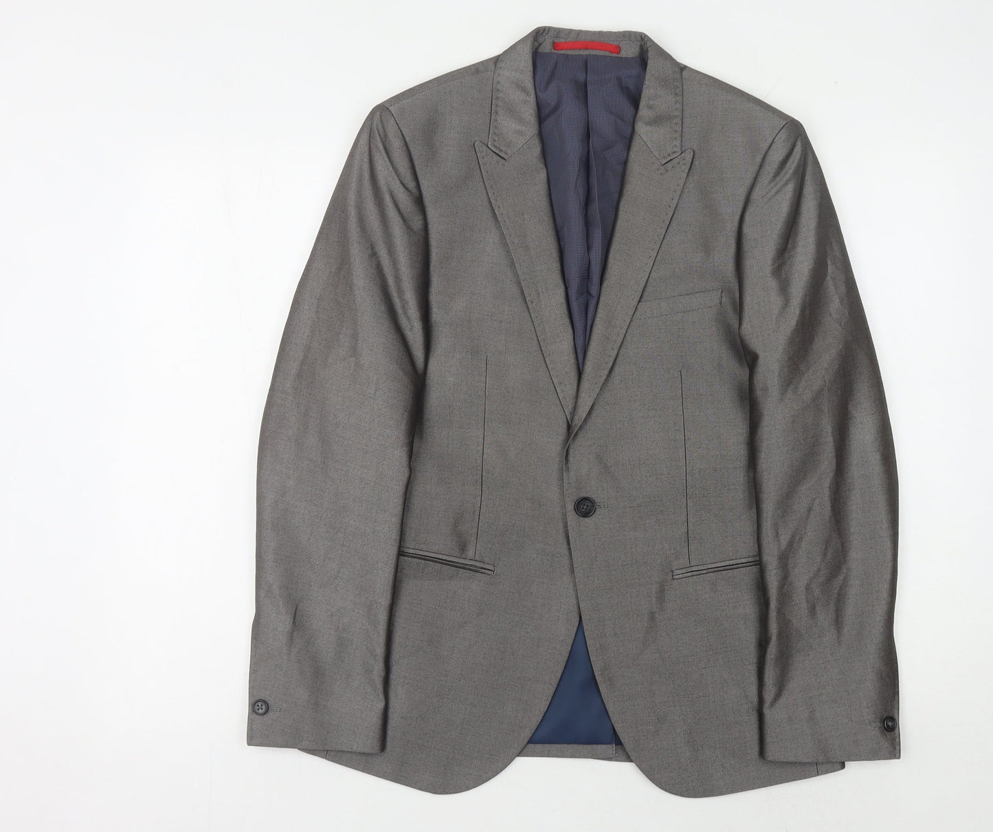 Mens UK Size 36 ventuno 21 Regular Grey Suit Jacket