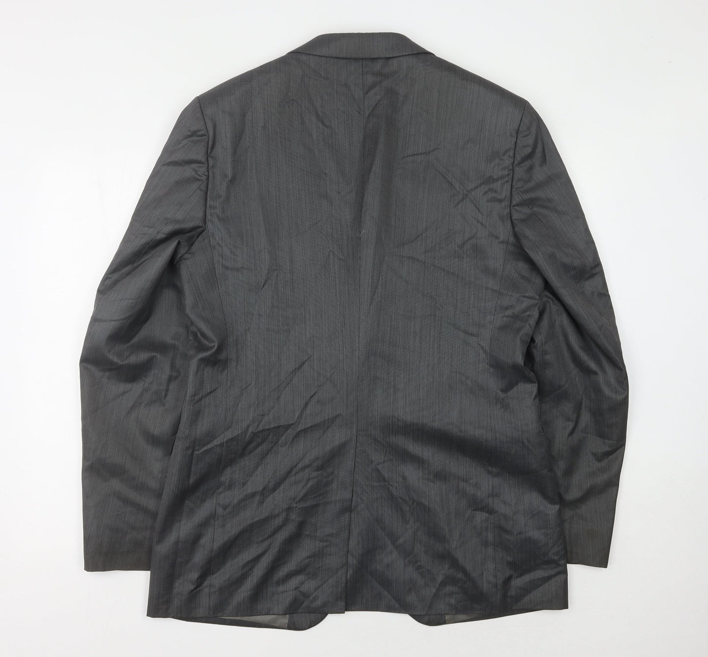 Mens UK Size 42 DKNY Regular Grey Suit Jacket