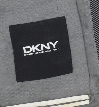Mens UK Size 42 DKNY Regular Grey Suit Jacket