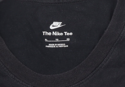 Nike Men's Black XL Logo Tee, Short Sleeve, Crew Neck