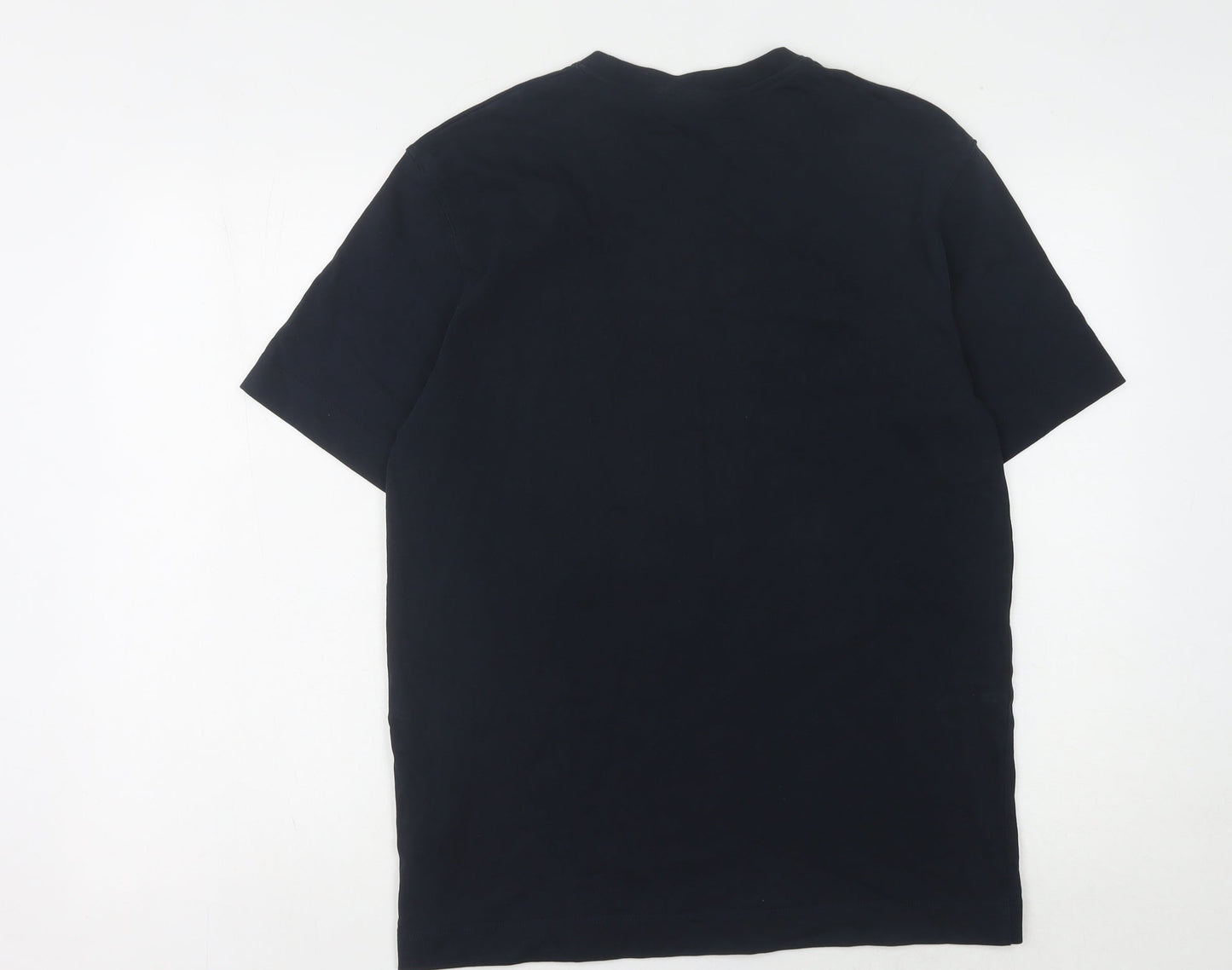 Zara Men's Black Graphic Print T-Shirt M