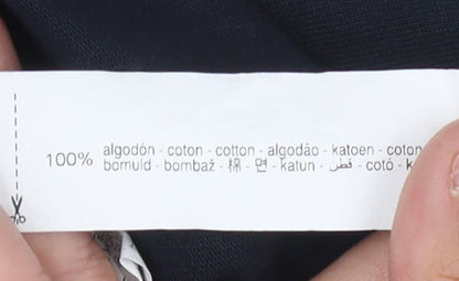 Zara Men's Black Graphic Print T-Shirt M