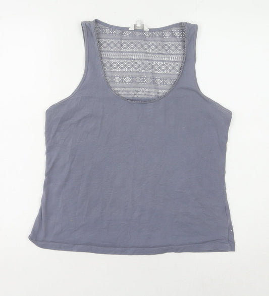 Womens UK Size 14 FatFace Blue  Tank