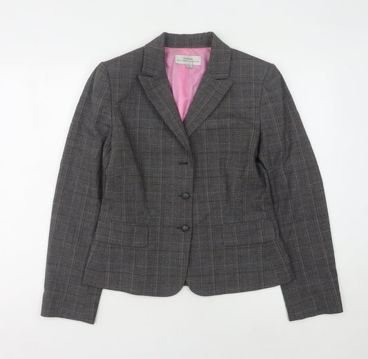 Womens UK Size 8 Tahari Regular Grey Blazer