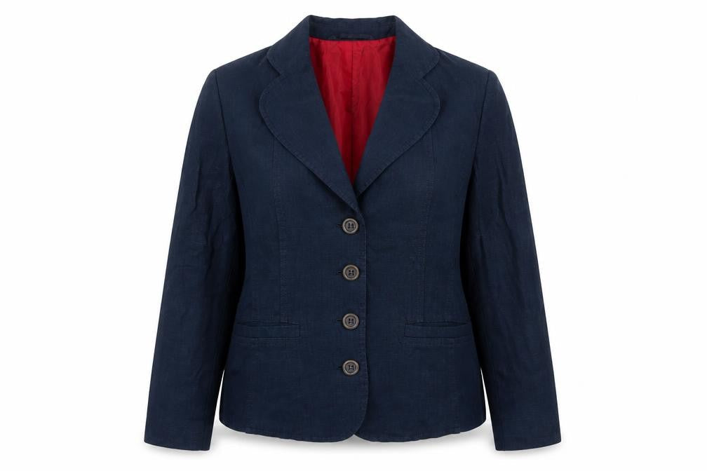Womens UK Size 12 Marks and Spencer Regular Blue Blazer