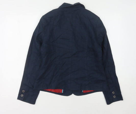 Marks and Spencer Women's Blue Suit Jacket Size 12