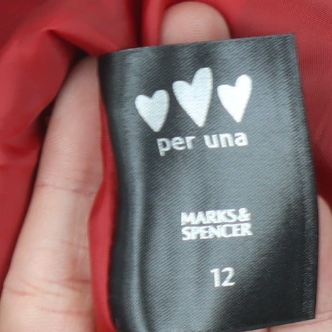 Marks and Spencer Women's Blue Suit Jacket Size 12