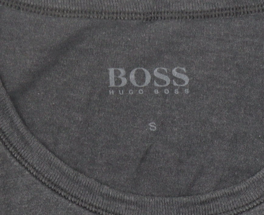 Mens UK Size S HUGO BOSS Grey  T-Shirt