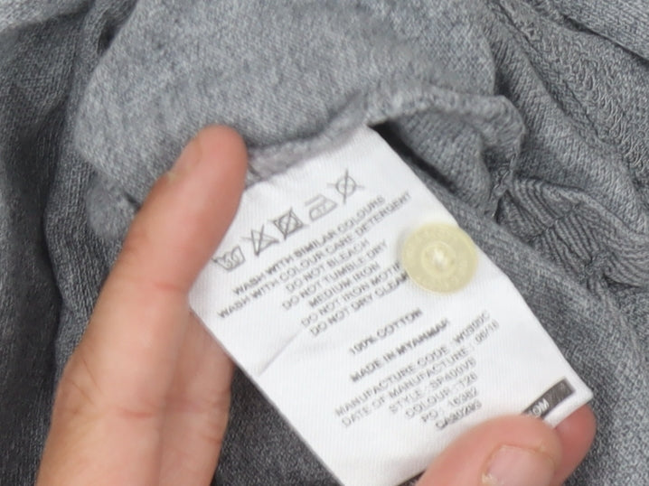 Lyle & Scott Men's Grey Short Sleeve Polo Shirt, Size S