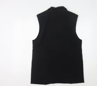 H&M Women's Black Suit Waistcoat S