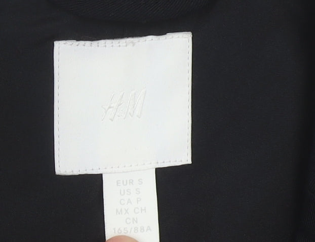 H&M Women's Black Suit Waistcoat S