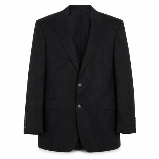 Jos. A. Bank Men’s Black Striped Wool Blazer 41R