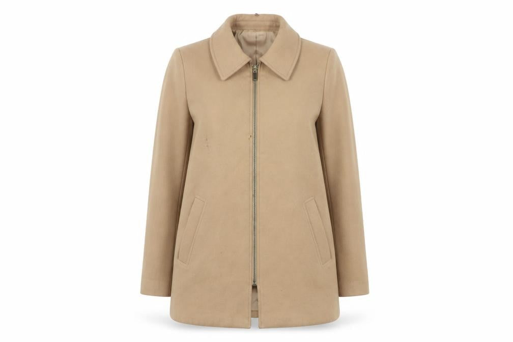 River Island Women's Beige Coat Size 12, Autumn Casual