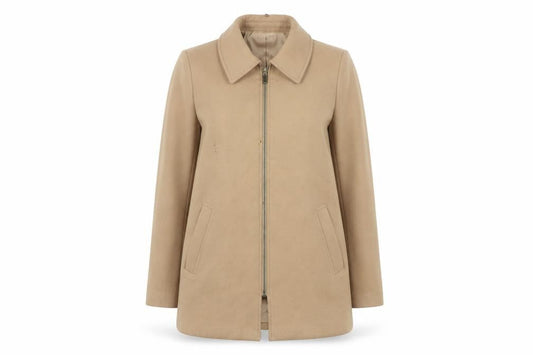 River Island Women's Beige Coat Size 12, Autumn Casual