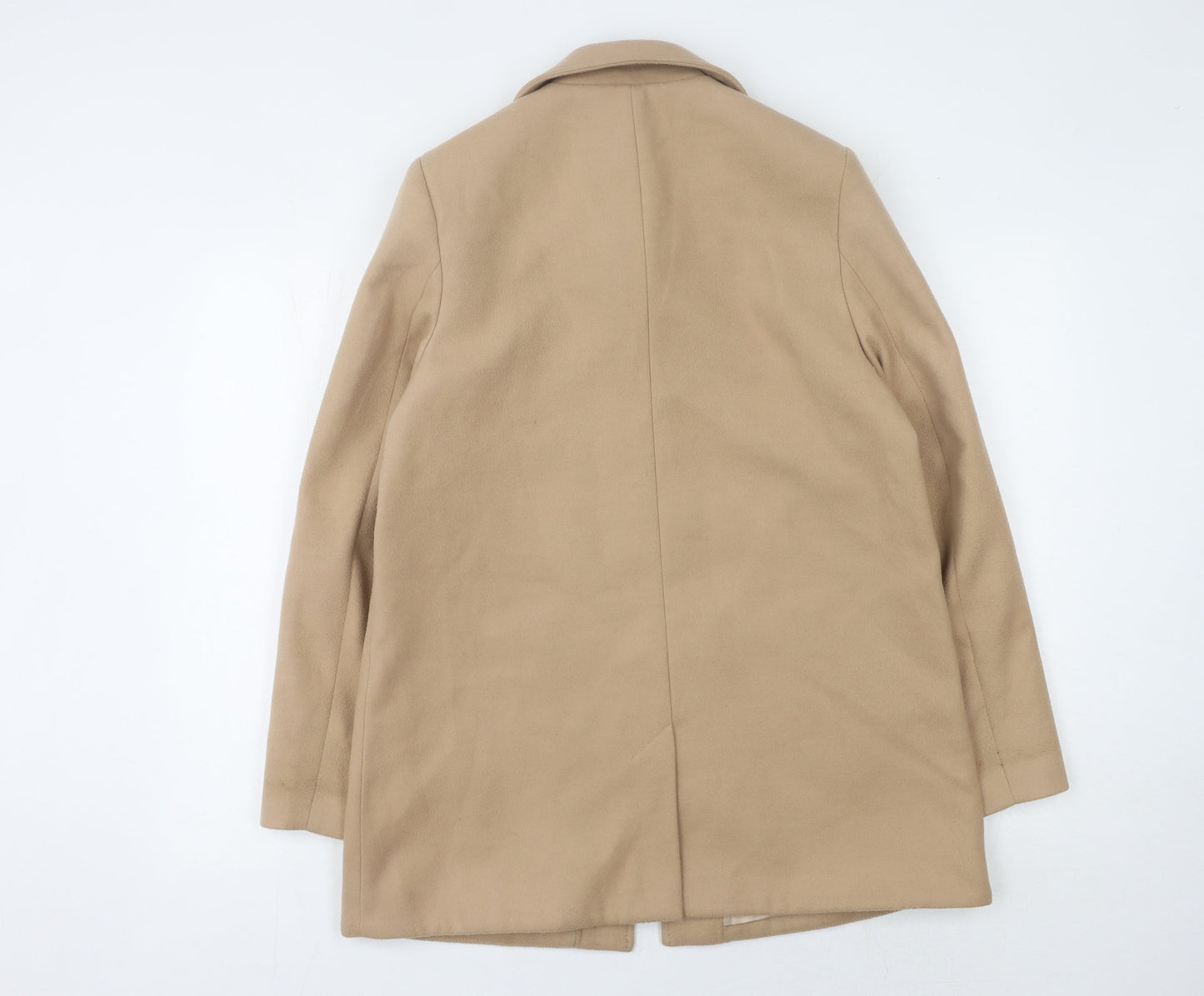 River Island Women's Beige Coat Size 12, Autumn Casual