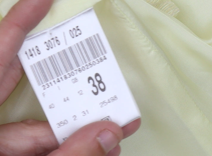 Vera Mont Women’s Yellow Suit Jacket Size 10