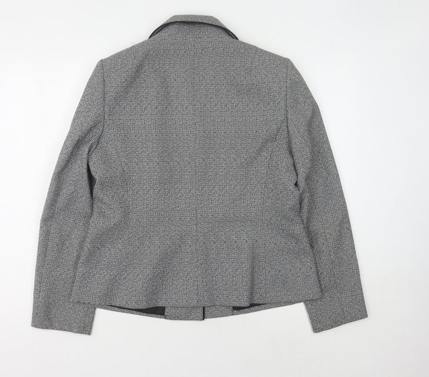 Le Suit Women's Grey Suit Jacket Size 12
